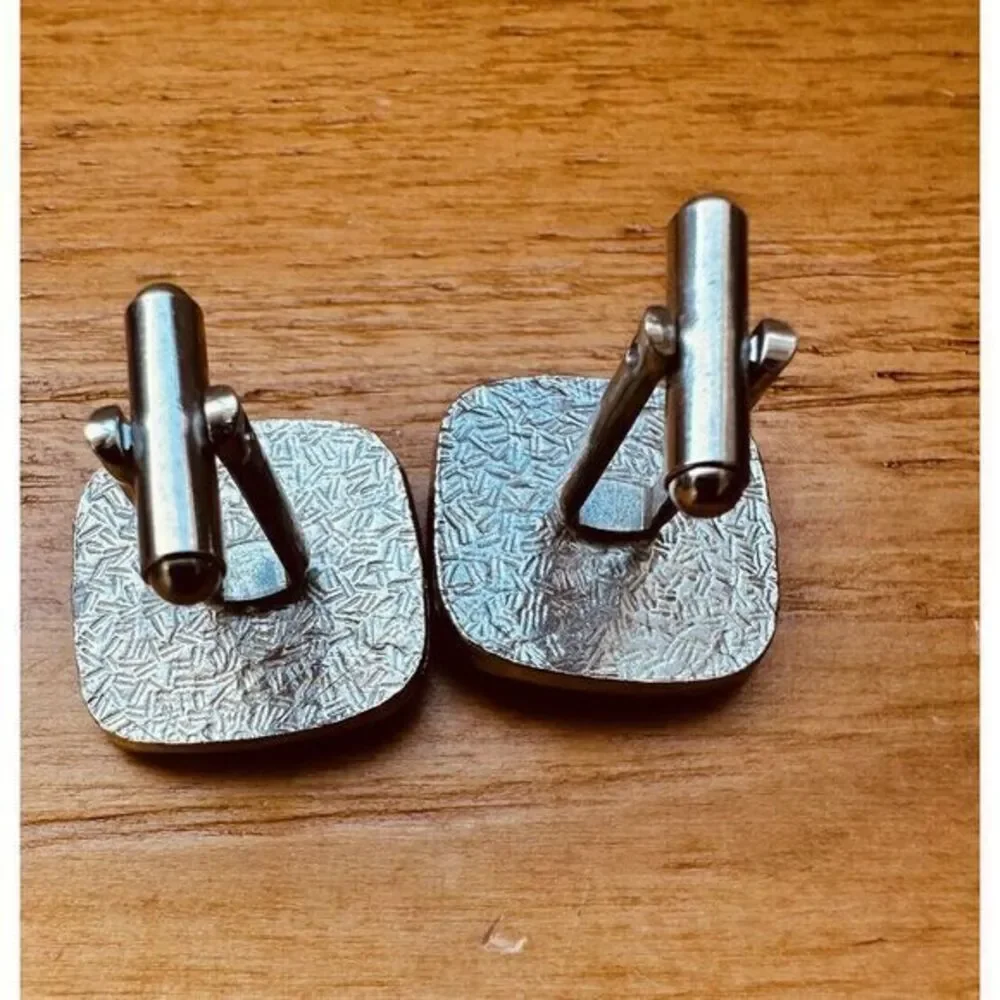 Vintage CuffLinks Featuring A‎ Bowler Bowling Sport Figure Sculpted Design Men's